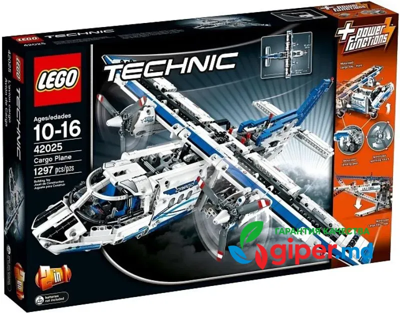 Конструктор LEGO Technic Грузовой самолет 42025 фото 6