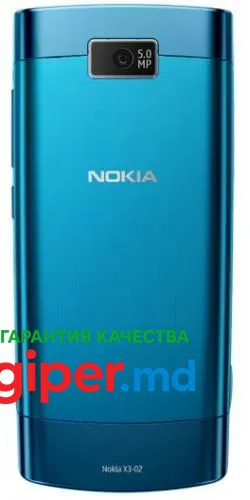 Nokia X3-02 Petrol Blue фото 4