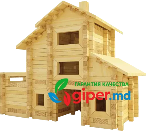 Конструктор Лесовичок Разборный домик №7 les 007 фото 2