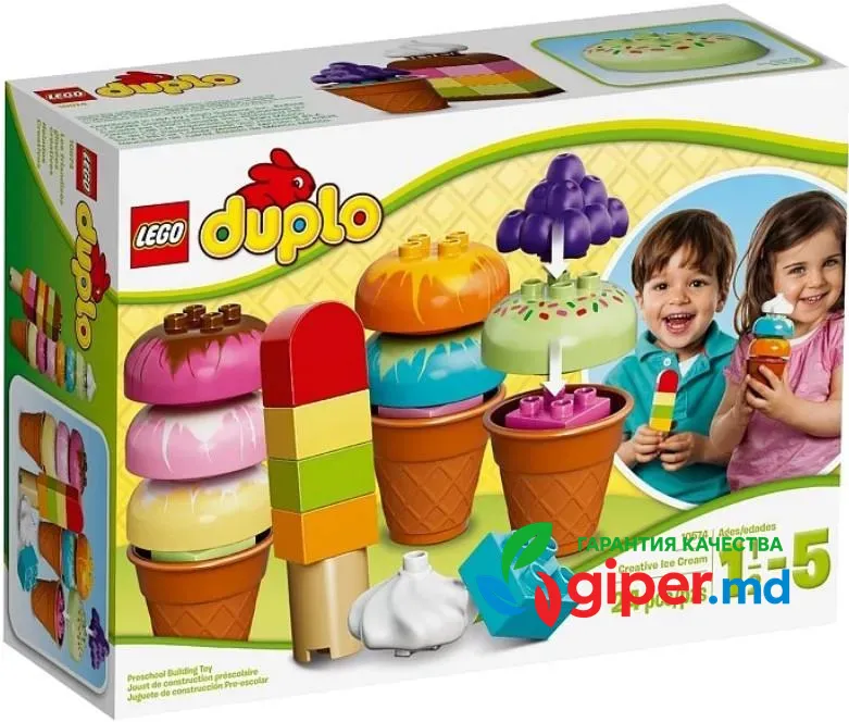 Конструктор LEGO Duplo Веселое мороженое 10574 фото 5
