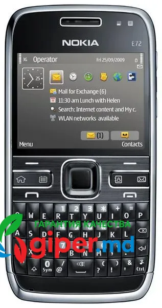 Nokia E72 Navi Zodium Black фото 1