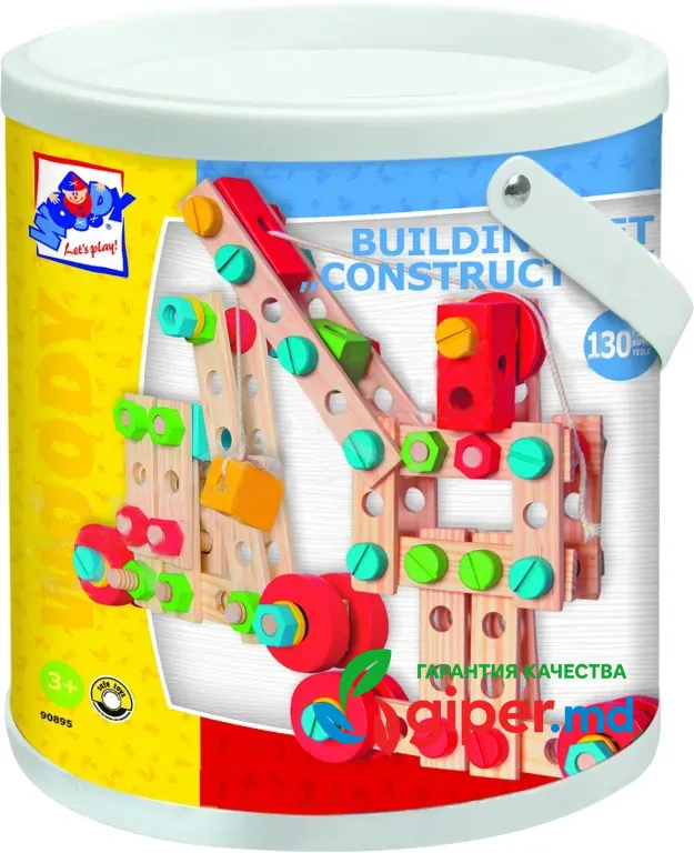 Конструктор Woody Стройка 02190895 фото 2